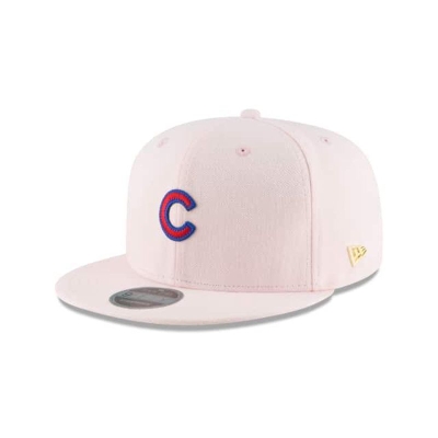 Chicago Cubs Gorra | New Era MLB Micro Stitch 9fifty Snapback Cap Mexico - Rosas